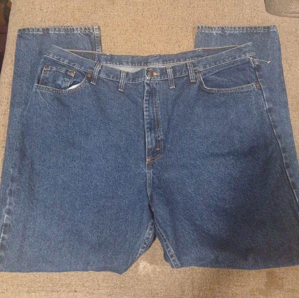 Wrangler Men's Relaxed Fit Denim Jeans 46x32